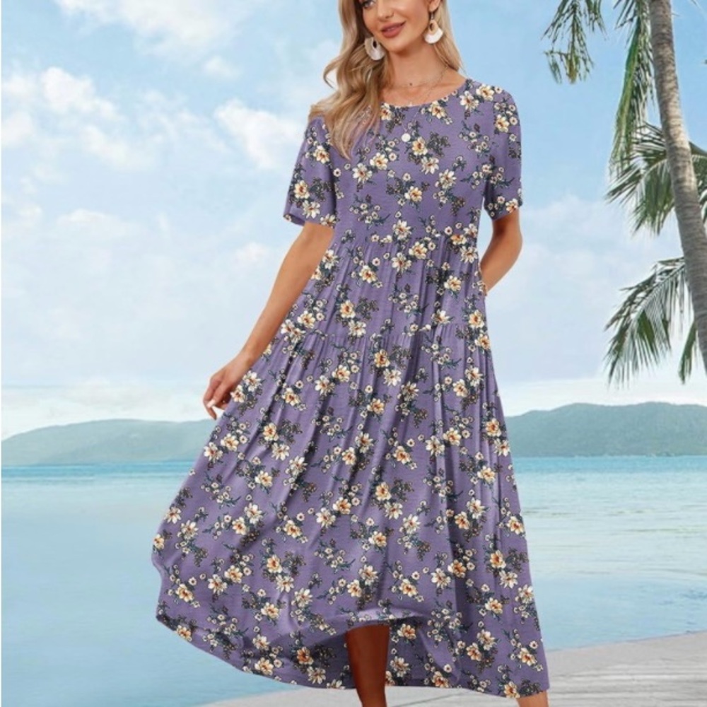 3x bohemian maxi dress - new with tags